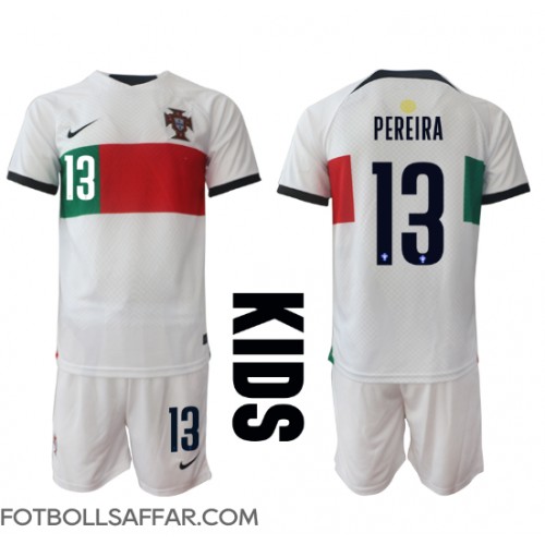 Portugal Danilo Pereira #13 Bortadräkt Barn VM 2022 Kortärmad (+ Korta byxor)